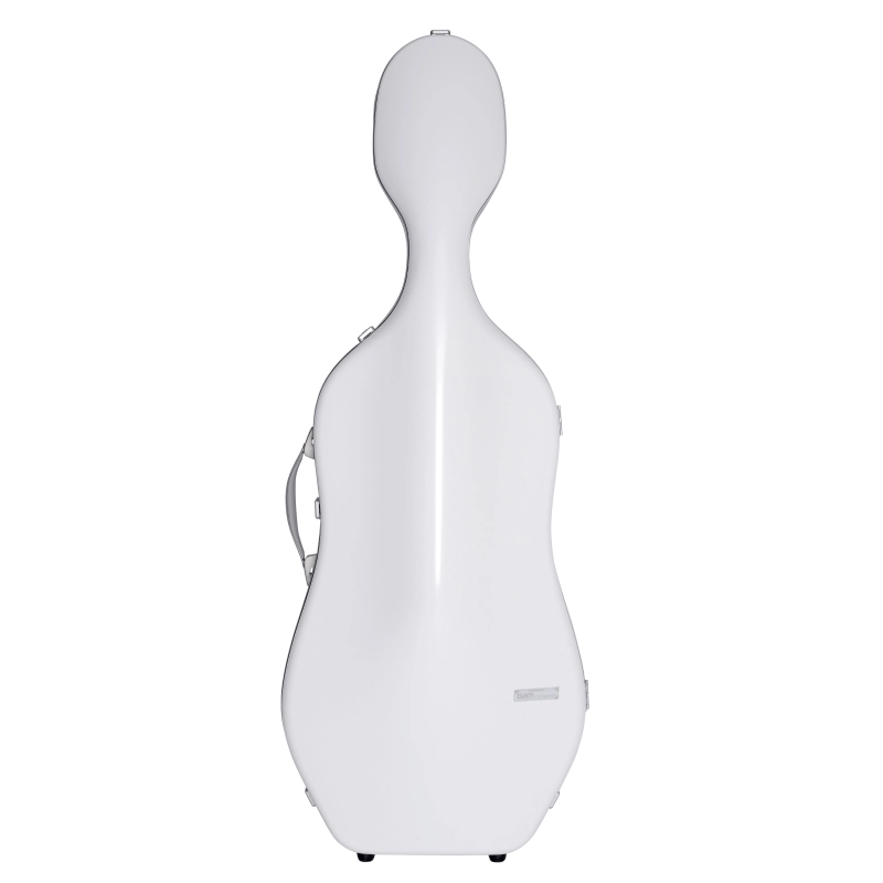Bam SUP1005XLWS CUSTODIA HIGHTECH" SUPREME ICE IN POLICARBONATO PER VIOLONCELLO - WHITE - SILVER VERSION"