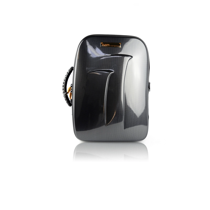 Bam TREK3028SC CUSTODIA NEW TREKKING" PER 2 CLARINETTI SIB E LA - BLACK CARBON"