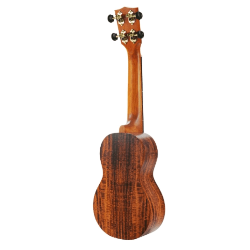 Mahalo MA1KA Ukulele KOA Soprano Flame KOA