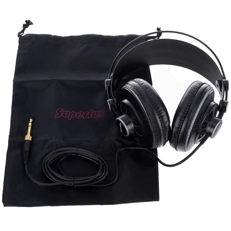 Superlux HD681 B Cuffia Semiaperta da Studio Nera