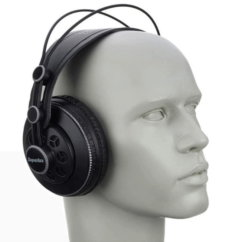 Superlux HD681 B Cuffia Semiaperta da Studio Nera