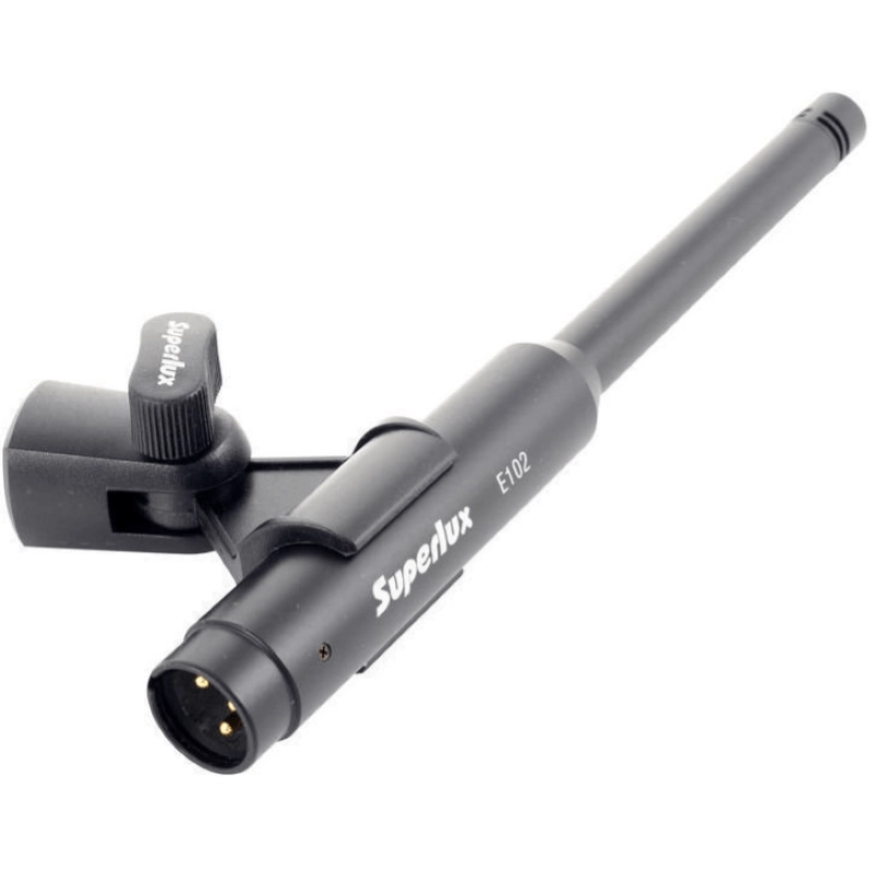 Superlux DRK K5C2 Set di 7 Microfoni per Batteria Acustica con Case Rigido