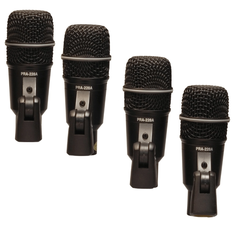 Superlux DRK A5C2 Set di Microfoni per Batteria con Custodia Rigida