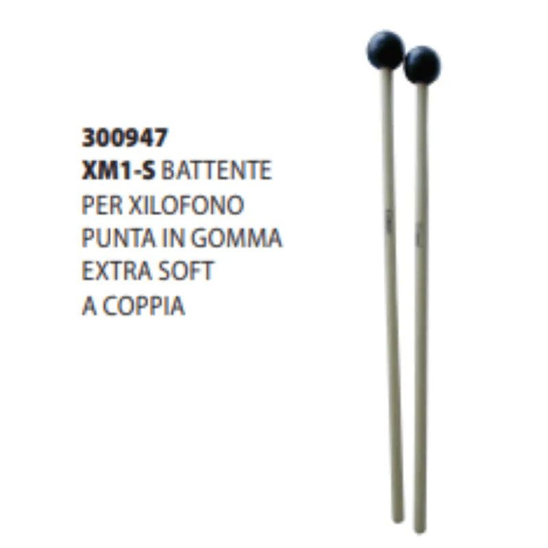 Battenti per Xilofono XM1 S Battenti Xilofono Extra Soft Paio