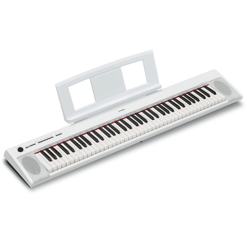 Yamaha NP32 WH Pianoforte Digitale Portatile Bianco 76 tasti