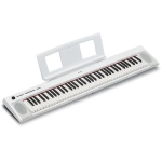 Yamaha NP32 WH Pianoforte Digitale Portatile Bianco 76 tasti