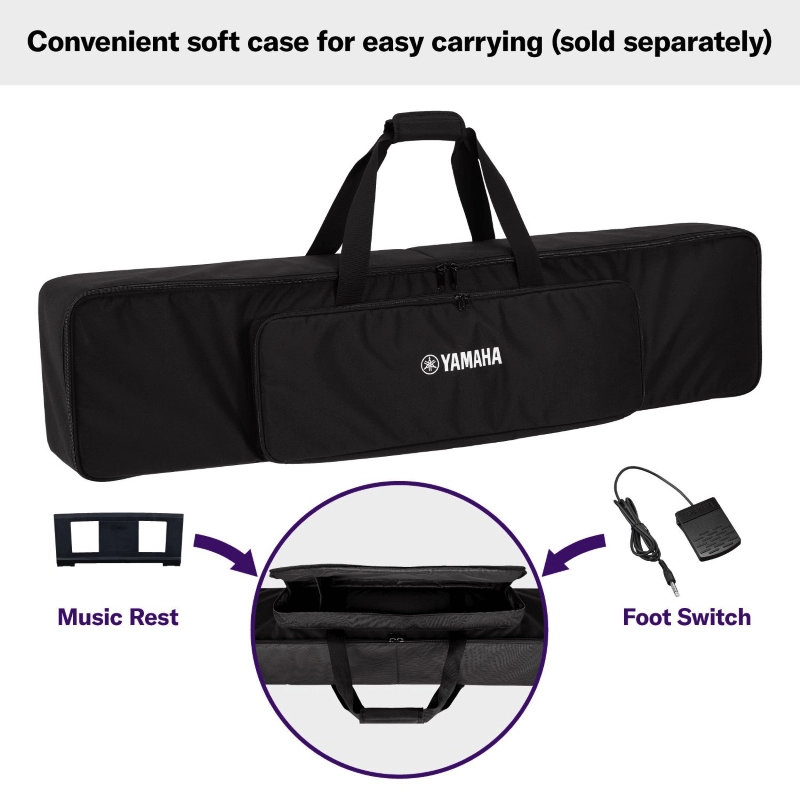 Yamaha P45 Nero Pianoforte Digitale 88 tasti pesati