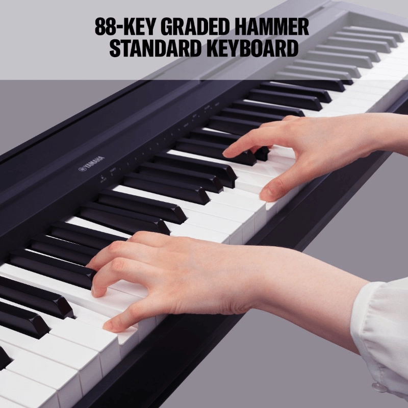 Yamaha P45 Nero Pianoforte Digitale 88 tasti pesati