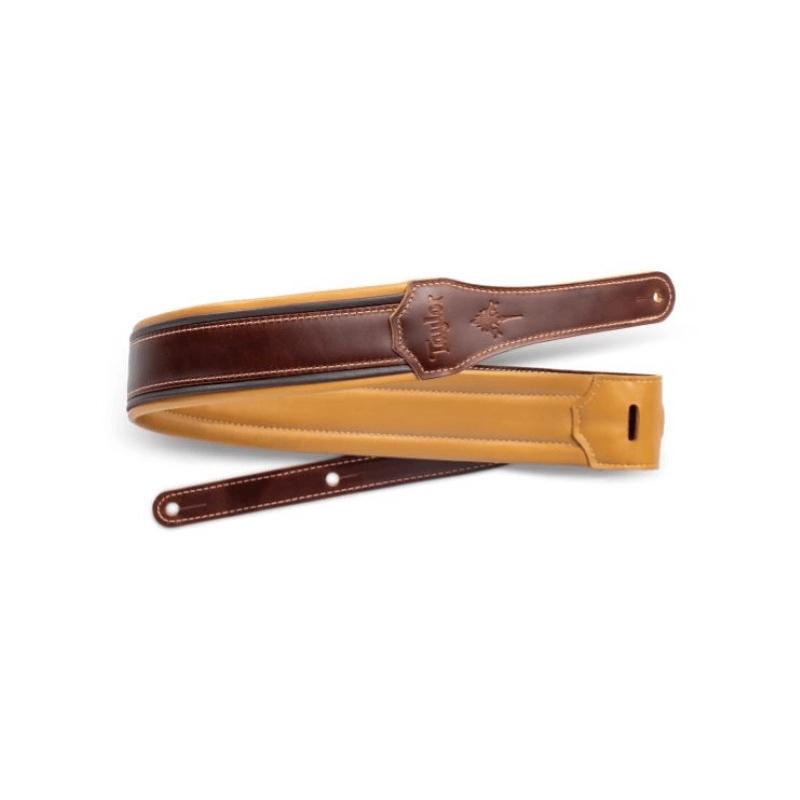 Taylor Ascension Strap,Cordovan Leather,3.0" Cordovan,Black,Butterscotch