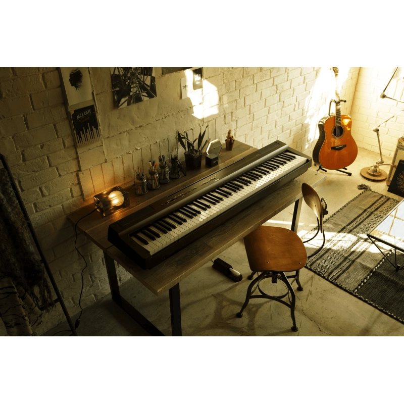 Yamaha P125 Pianoforte digitale 88 tasti, nero
