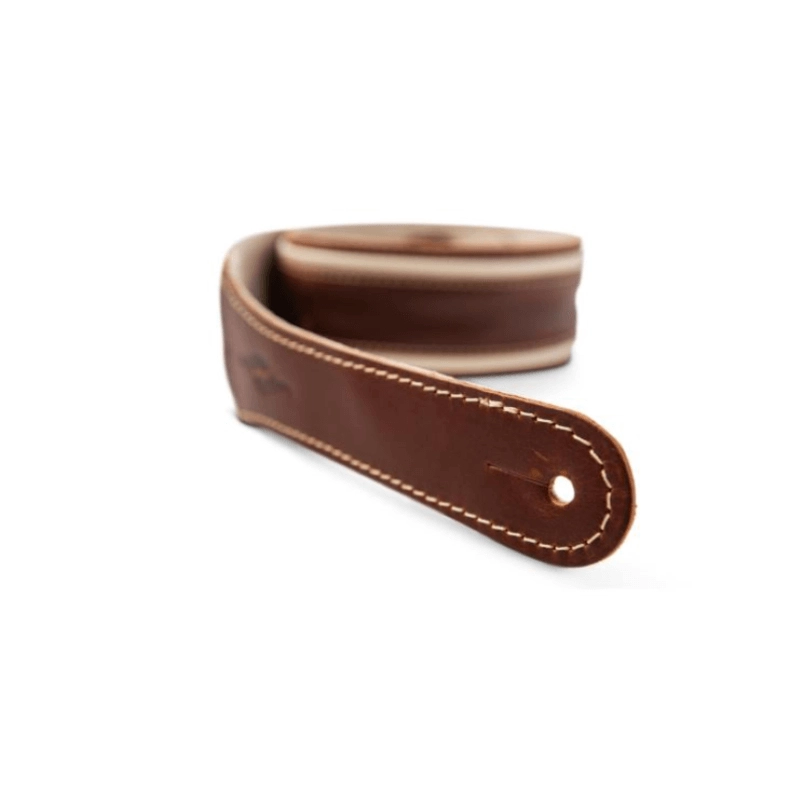 Taylor Element Strap,Brown/Cream Leather,2.5"