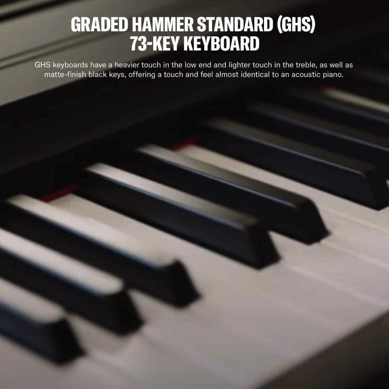 Yamaha P121B Pianoforte digitale nero 73 tasti