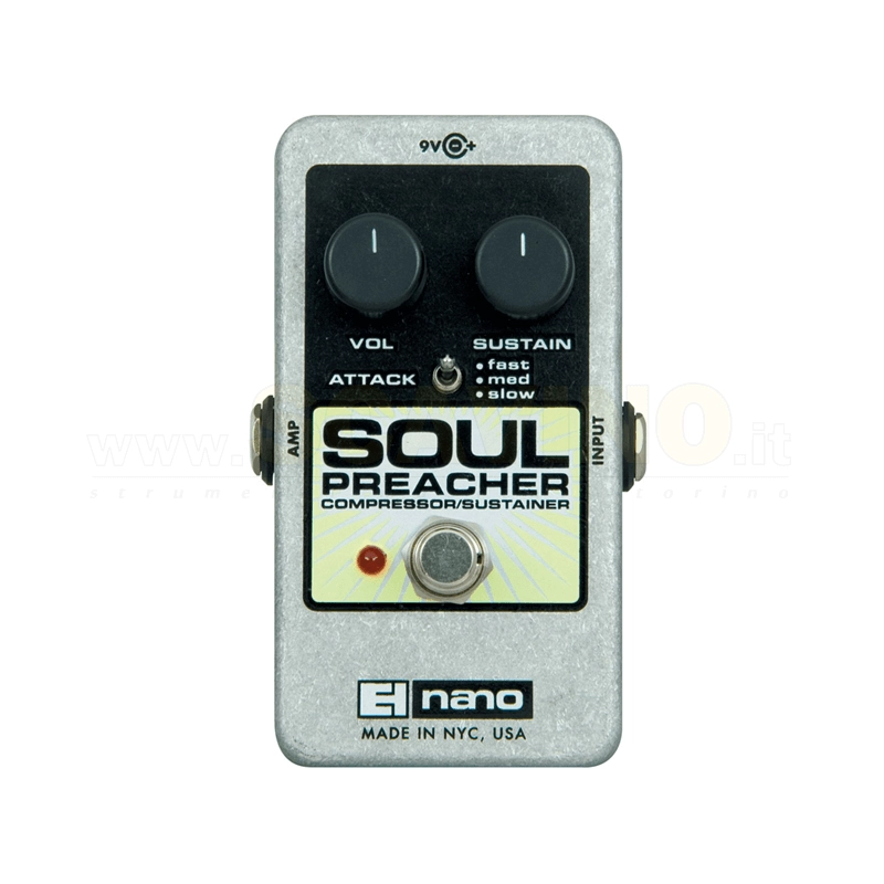 Electro Harmonix Soul Preacher Pedale Effetto Compressore