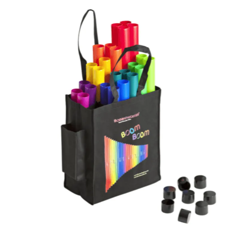 Boomwhackers ABW-Set04  Set 25 tubi + 8 tappi MGBW