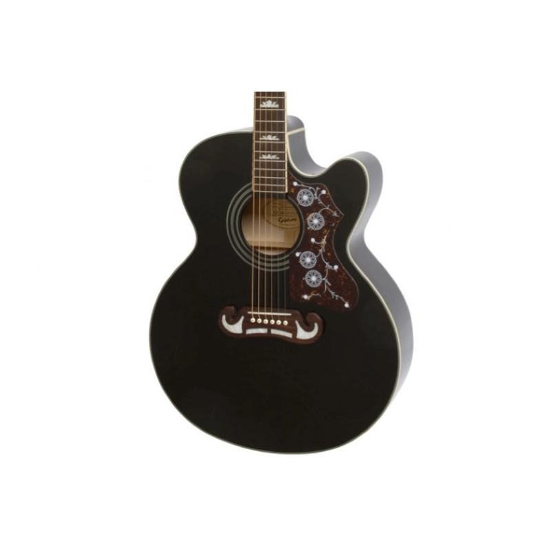 Epiphone J-200 EC Studio (Solid Top; Fishman Presys) Black EEJ2BKGH1