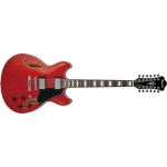 Ibanez AS7312TCD Transparent Cherry Red 12 corde