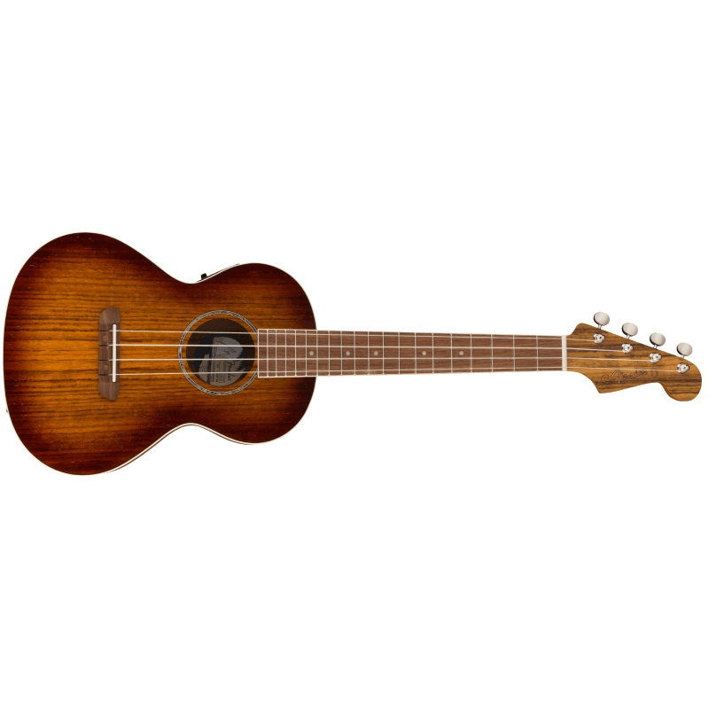 Fender Rincon Tenor Ukulele, Walnut Fingerboard, Aged Cognac Burst 0970452137