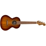 Fender Rincon Tenor Ukulele, Walnut Fingerboard, Aged Cognac Burst 0970452137