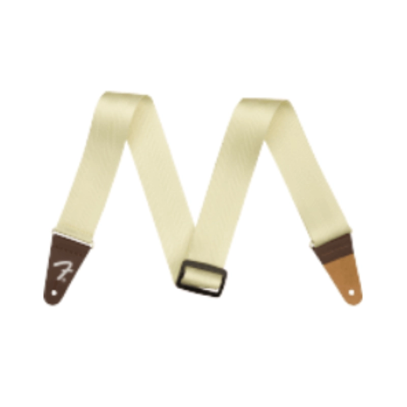 Fender 2" Am Pro Seat Belt Strap, Olympic White