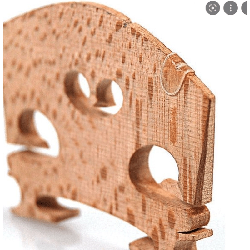 Pergamena protezione ponte violino/viola 4 pezzi