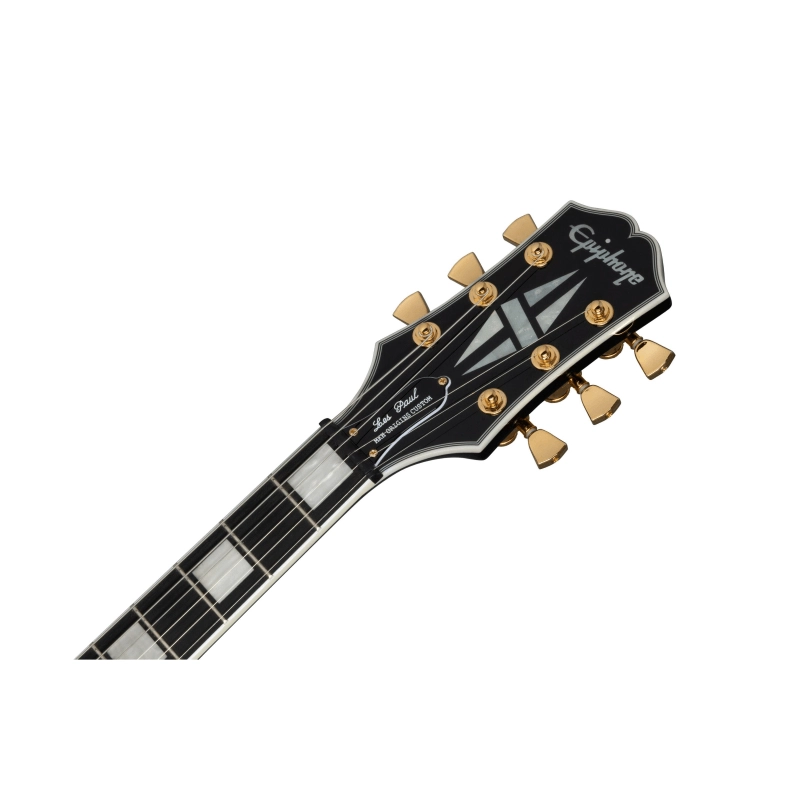 Epiphone Matt Heafy Origins Les Paul Custom Ebony with Case EILPCMKH6EBGH3