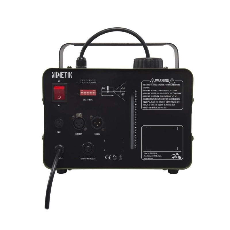 Sagitter SG MIMETIKXL Macchina del Fumo Extra Large