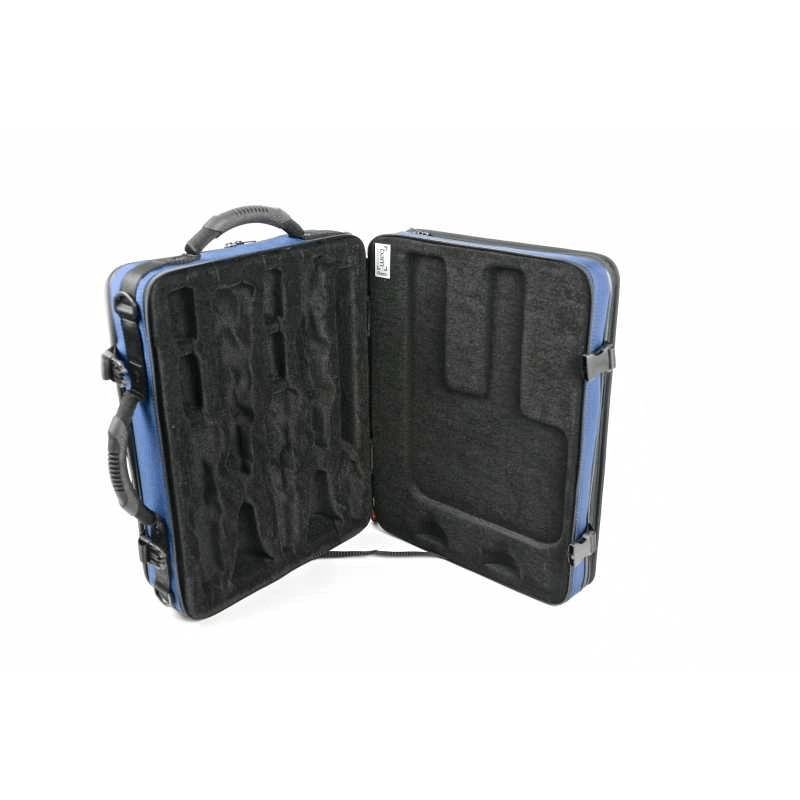 Bam 3028SM Trekking Custodia Doppia per Clarinetto Sib e La Nera/Blu