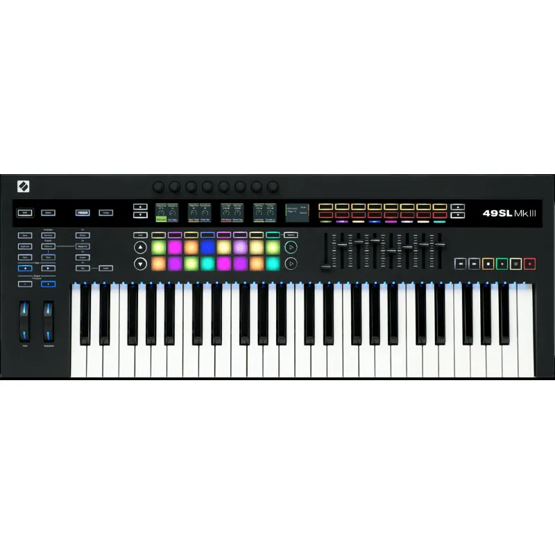 Novation 49SL MKIII Controller MIDI 49 Tasti Semi-Pesati