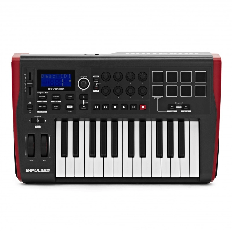 Novation Impulse 25 Controller MIDI 25 Tasti