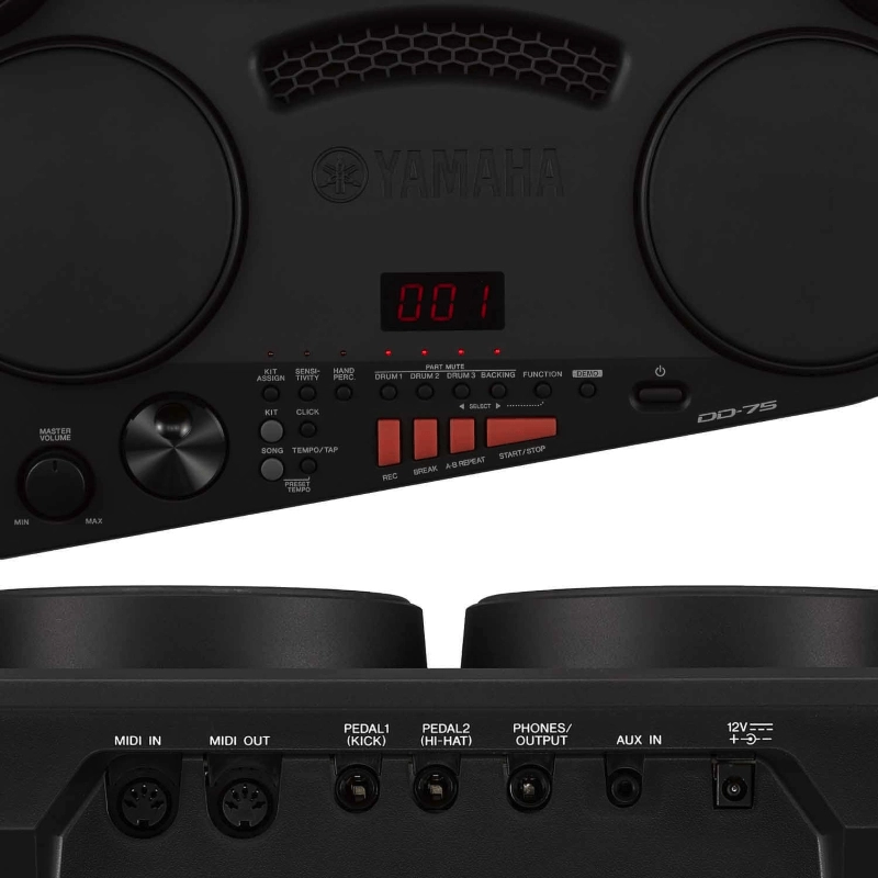 Yamaha DD75 Batteria con 8 Pad Dinamici