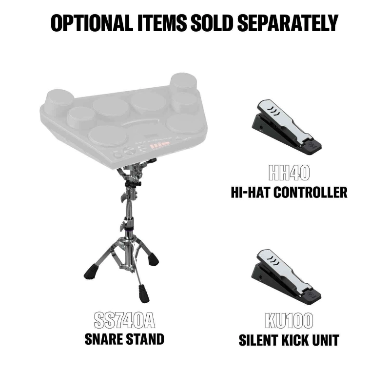 Yamaha DD75 Batteria con 8 Pad Dinamici