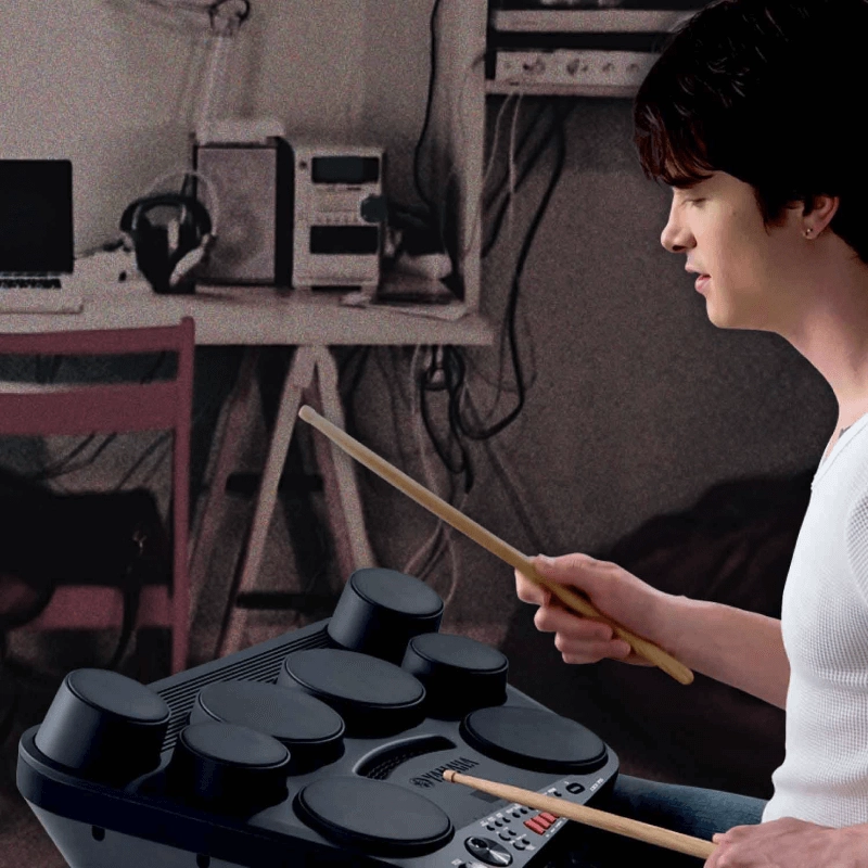 Yamaha DD75 Batteria con 8 Pad Dinamici