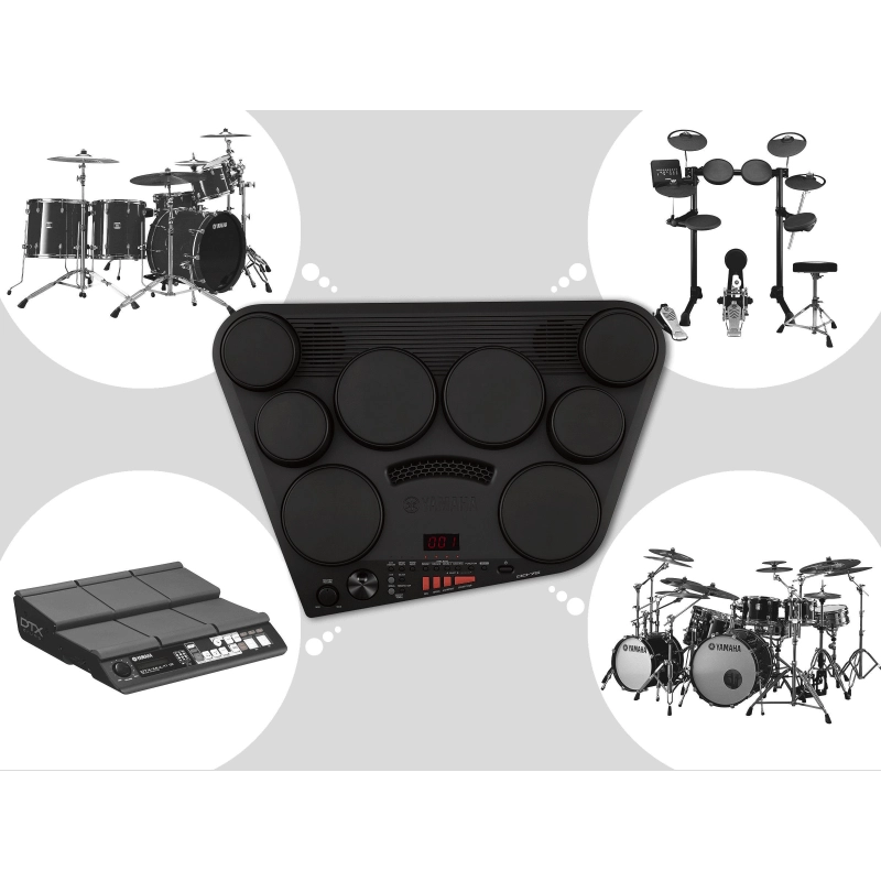 Yamaha DD75 Batteria con 8 Pad Dinamici