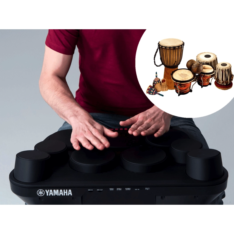 Yamaha DD75 Batteria con 8 Pad Dinamici