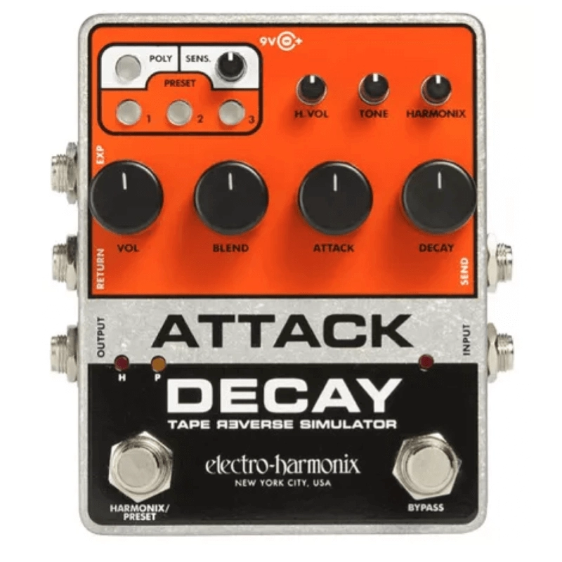 Electro Harmonix ATTACK DECAY Tape Reverse Simulator