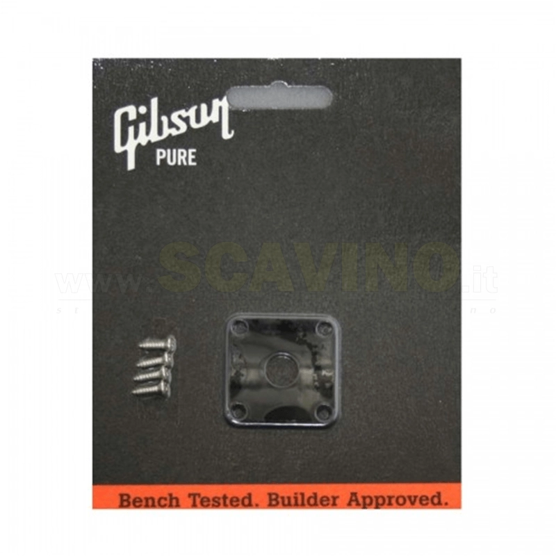 Gibson Jack Plate - Black Plastic PRJP-010
