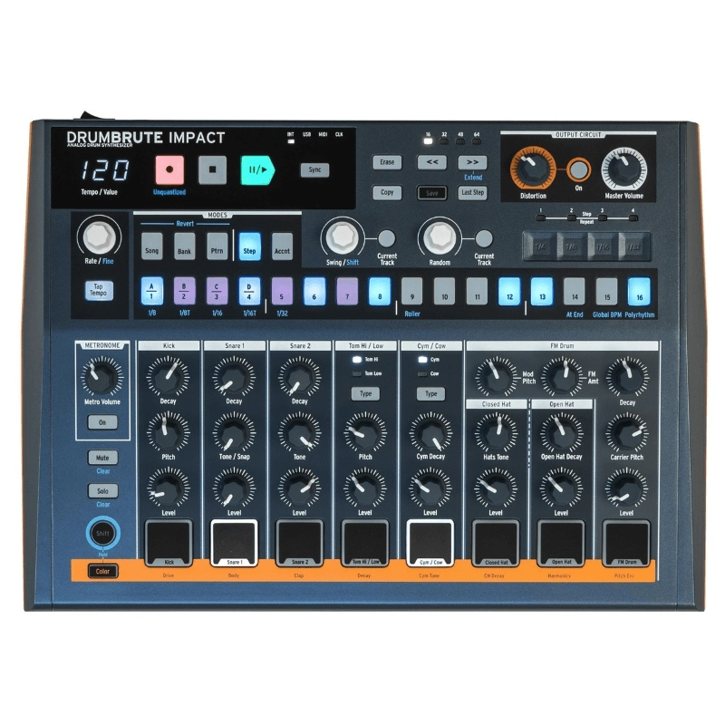 Arturia DrumBrute Impact Drum Machine Analogica