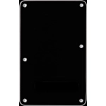 Fender Backplate, Stratocaster®, Black (B/W/B), 3-Ply