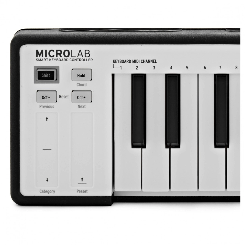 Arturia MicroLab Black Controller MIDI 25 Tasti Mini Nero