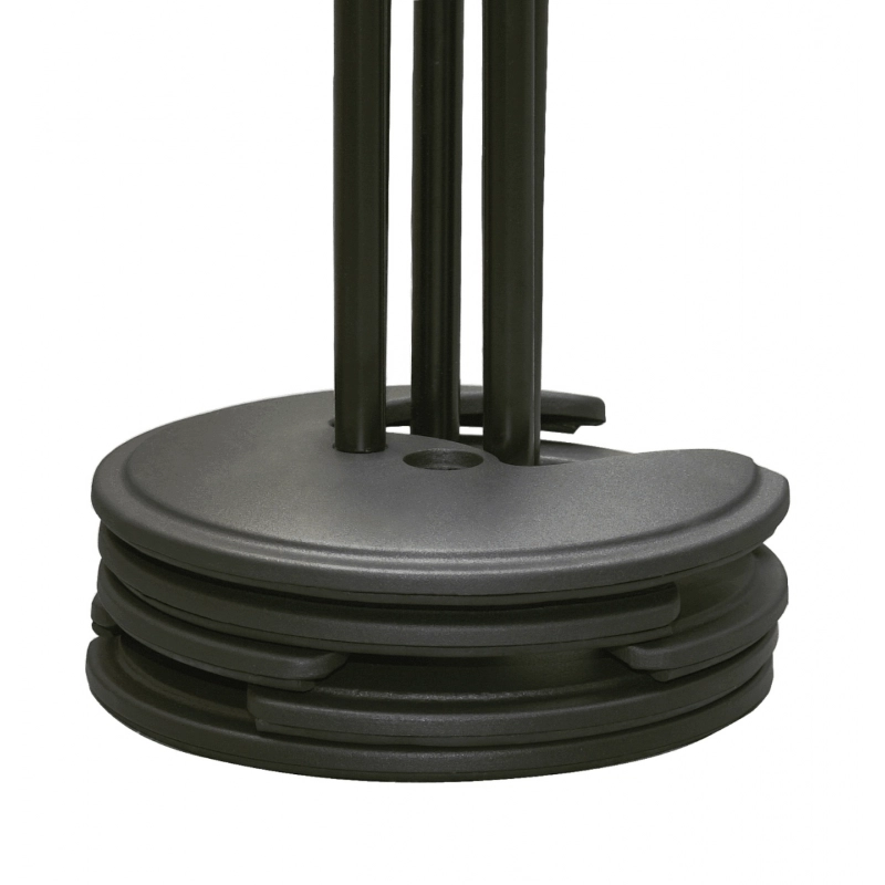 K&M Supporto per microfono 26075 impilabile nero 26075-300-55