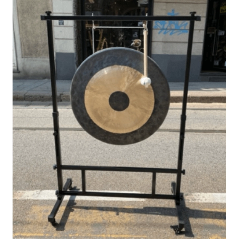 OYSTER STAND GONG 28" QUADRATO CON RUOTE