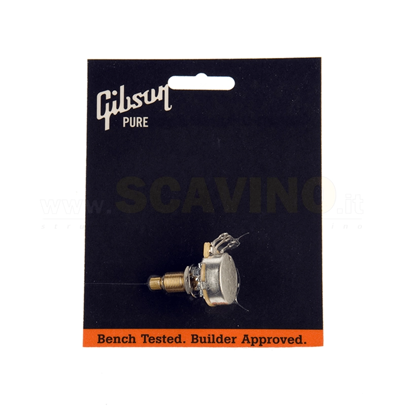 Gibson PPAT-500 Potenziometro 500k Ohm Audio Taper / Long Shaft