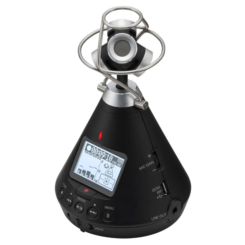 Zoom H3 VR Registratore Audio VR 360° con 4 Microfoni a Disposizione Ambisonica