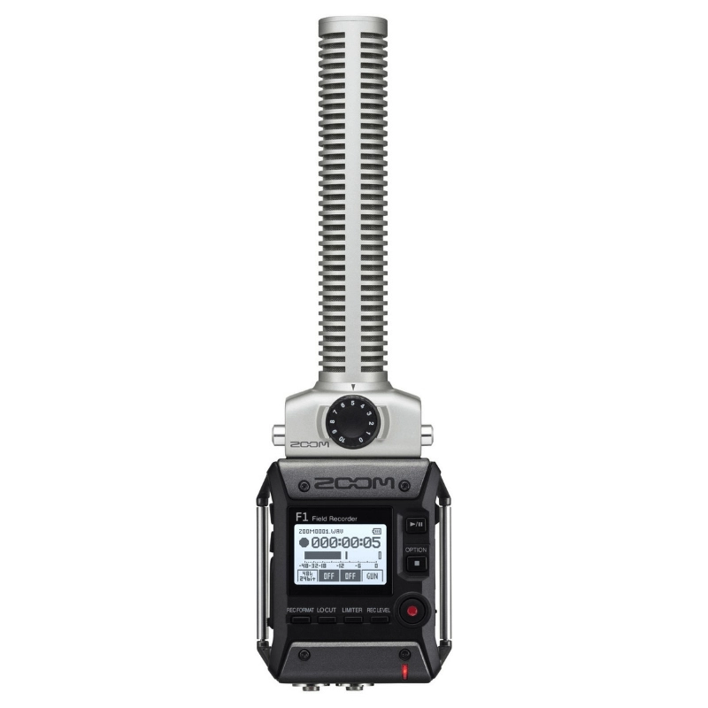 Zoom F1SP Shotgun Field Recorder con Microfono a Fucile