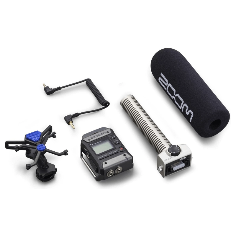 Zoom F1SP Shotgun Field Recorder con Microfono a Fucile