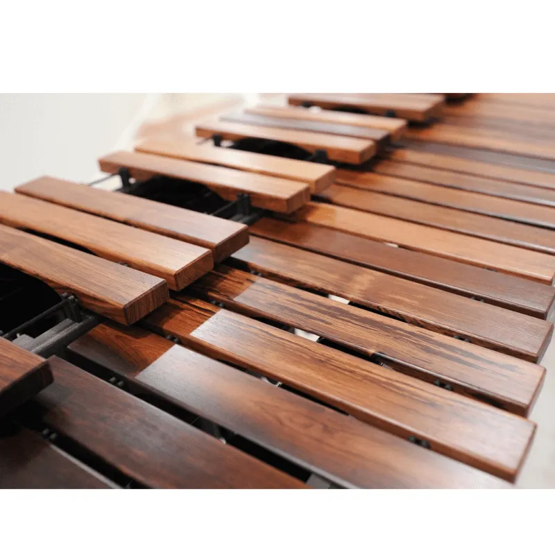 Adams MAHA50 Marimba Alpha, Apex 5 ottave, C2-C7, Honduras rosewood, 72-40 mm, Graphite desert, Apex Frame