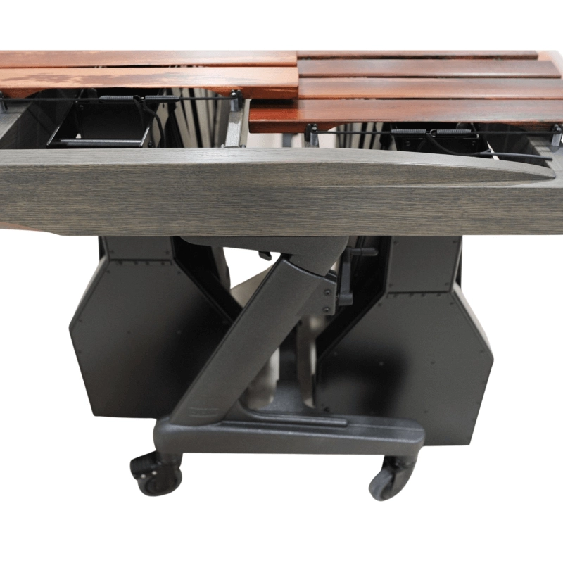 Adams MAHA50 Marimba Alpha, Apex 5 ottave, C2-C7, Honduras rosewood, 72-40 mm, Graphite desert, Apex Frame