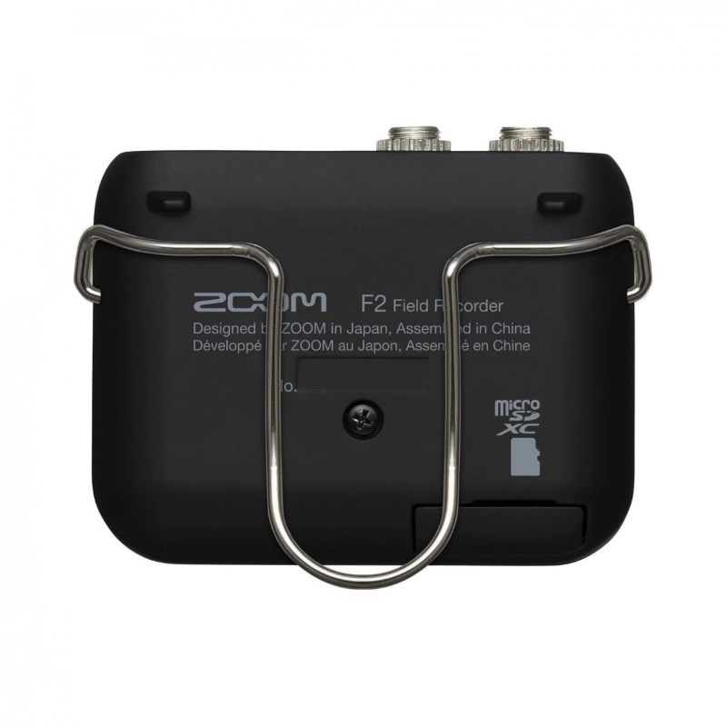 Zoom F2 Black Registratore Audio con Microfono Lavalier Nero