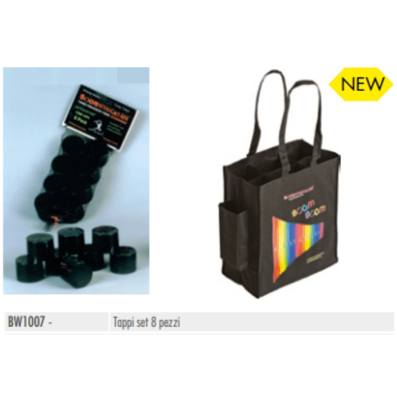 Boomwhackers ABW561 Tappi per ottava bassa 8pz