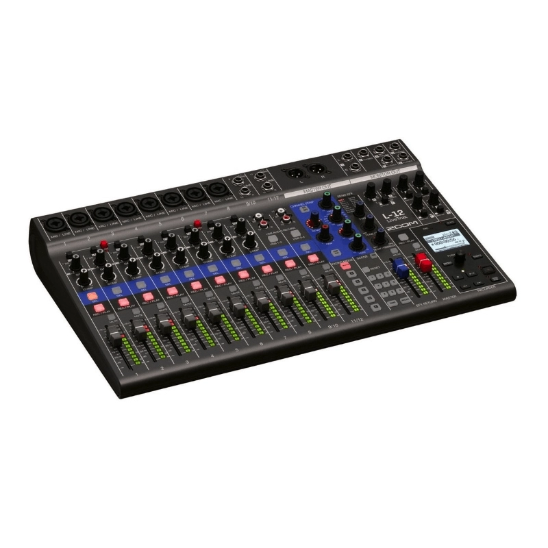 Zoom LiveTrak L12 Mixer Digitale 12 Canali con Registratore
